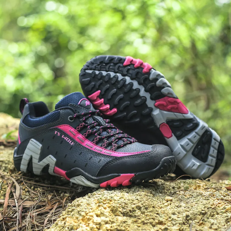 Unisex Men Women Outdoor Shoes Action Waterproof Hiking Shoe