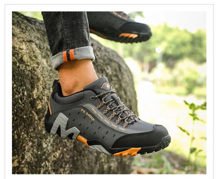 Unisex Men Women Outdoor Shoes Action Waterproof Hiking Shoe