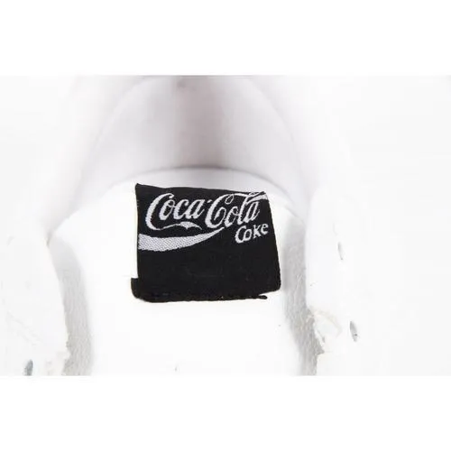 White 45 EUR - 12 US Coca Cola mens sneakers CCA0699 ASTECA WHITE