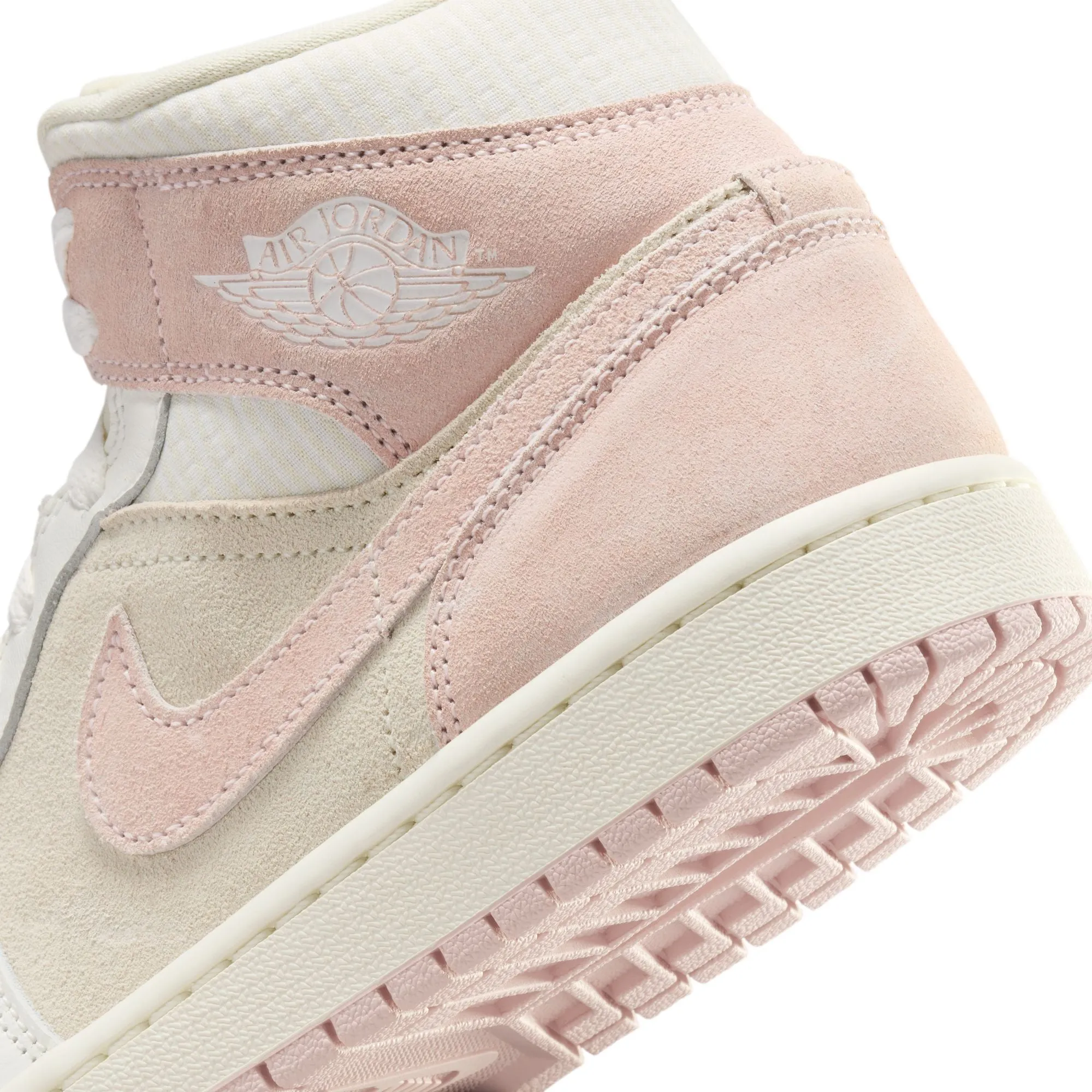 WMNS Air Jordan 1 Mid SE (Coconut Milk/Legend Pink/Sail)