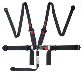 Zamp 5 Point Racing Harness 3"/2" Pull-Up/Pull-In SFI 16.1